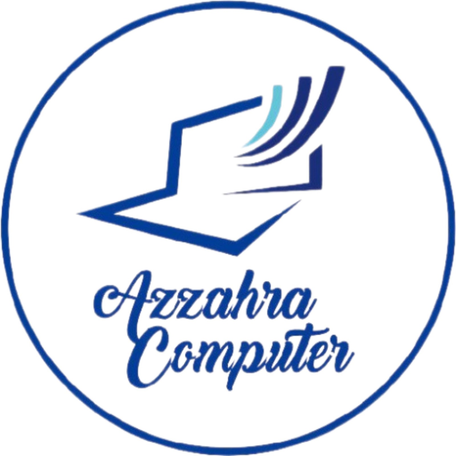 Azzahra Computer Logo