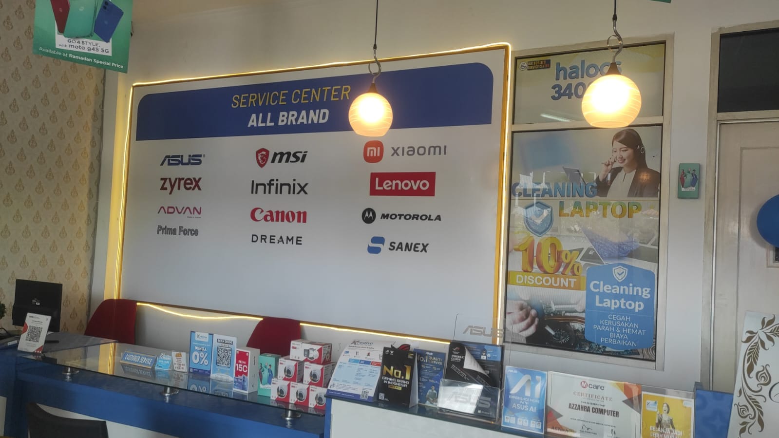 KENAPA HARUS SERVICE DI AZZAHRA KOMPUTER?